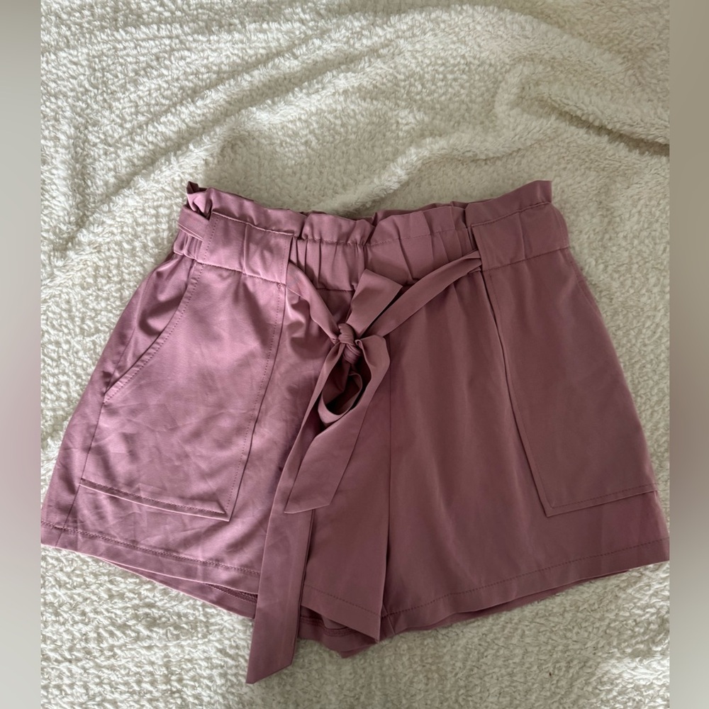 Akira paper bag shorts